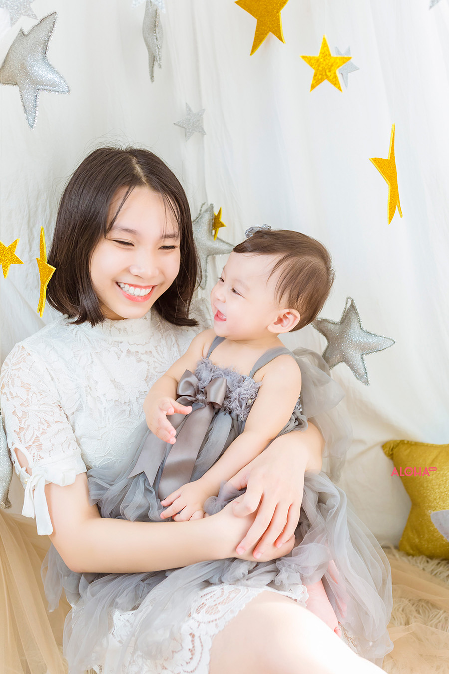 album ảnh bé sinh nhật 1 tuổi Nhật Ánh